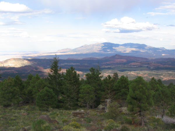 view from Boulder Mountain.