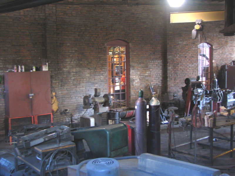 roundhouse interior.