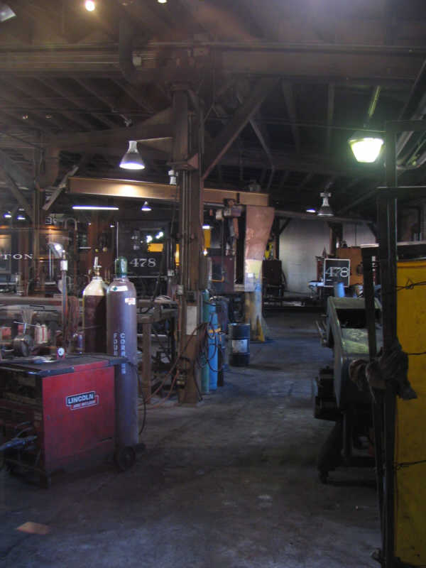 roundhouse interior.