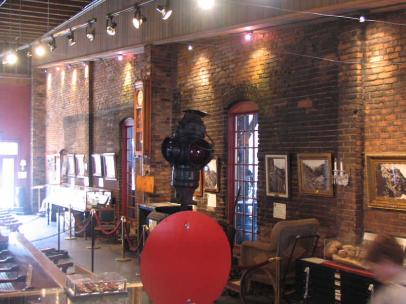 roundhouse interior.