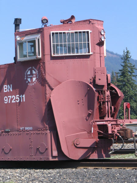 nose of GN snow plow.