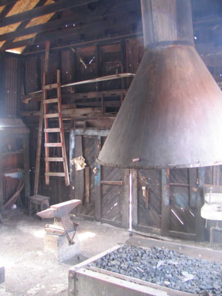 Northern Nevada RR, the forge