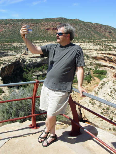 caught taking a picture of myself.