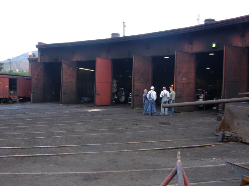 Durango roundhouse.