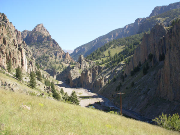 The Lake branch of the Gunnison River