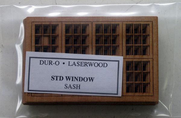 laser-cut window sashes