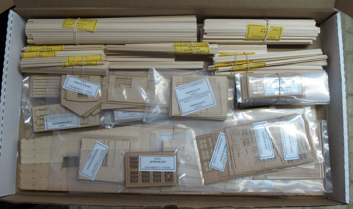 The castings are boxed up for delivery
