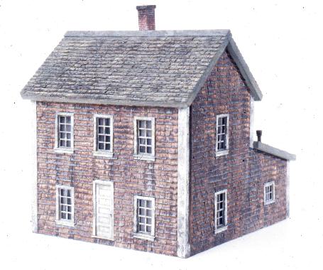 My Saltbox and Shingle House are both constructed out of my Cedar Shake Roof stock.