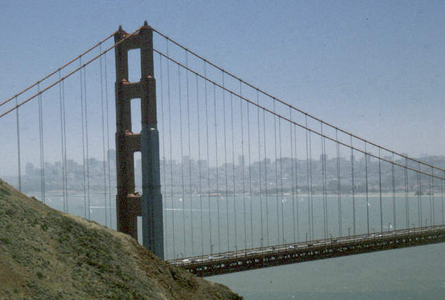 Golden gate Bridge.