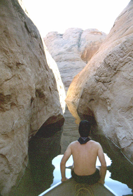 a side finger of the Escalante River.