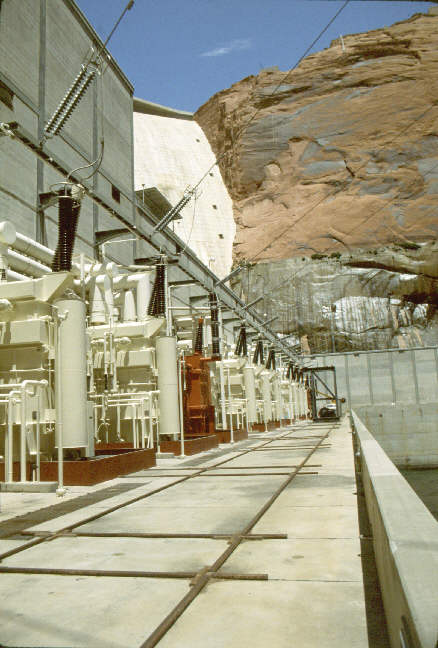 Glen Canyon Dam.