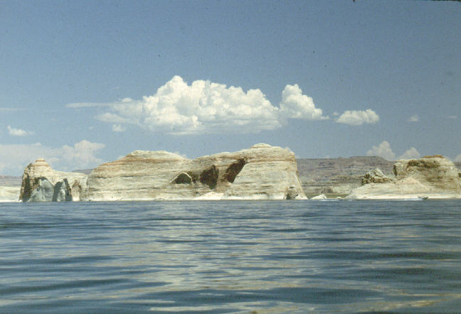 Lower bay of Lake Powell.