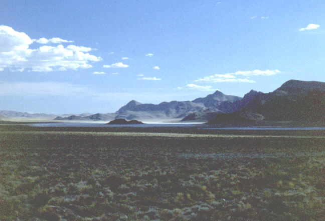 dark forboding desert