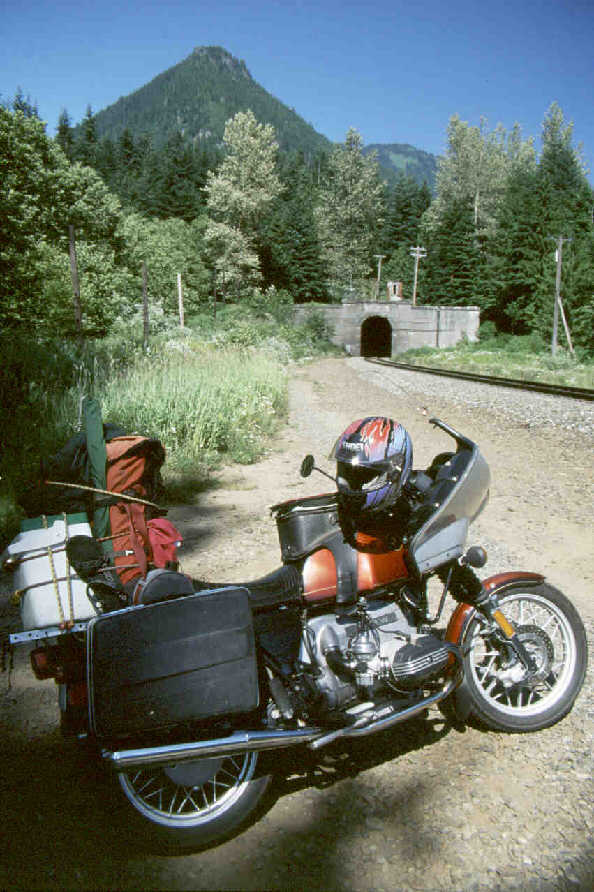 West portal of GN Ry's Cascade Tunnel.