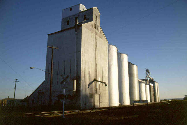 A grainery, central Washington.