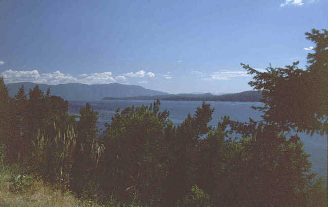 Pend Oreille Lake.