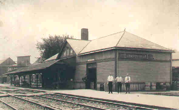 The Pennsylvania RR depot in Loudonville, Ohio.