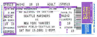 M's ticket