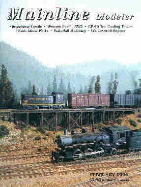 Mainline Modeler magazine cover.