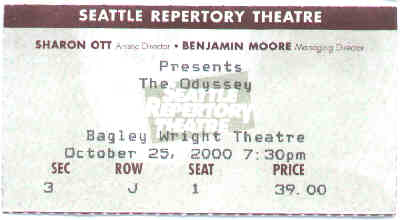 Seattle Rep ticket