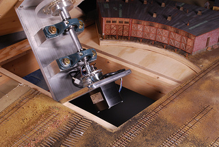 Ridgway Roundhouse diorama by Kevin Shanahan and Phil Gazzano